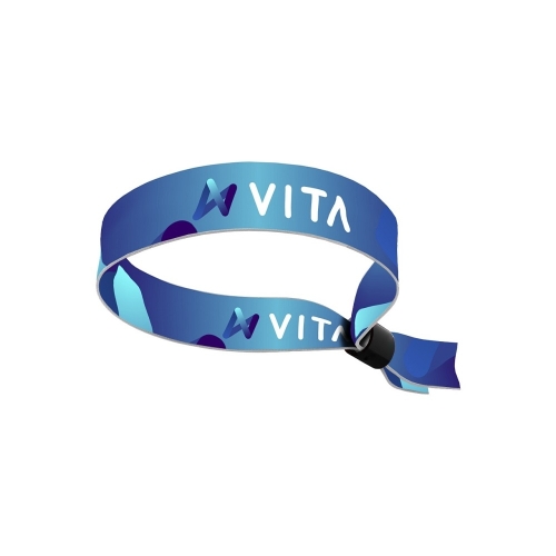 Pulseira para evento em tecido sem acrilico-PULS TEC