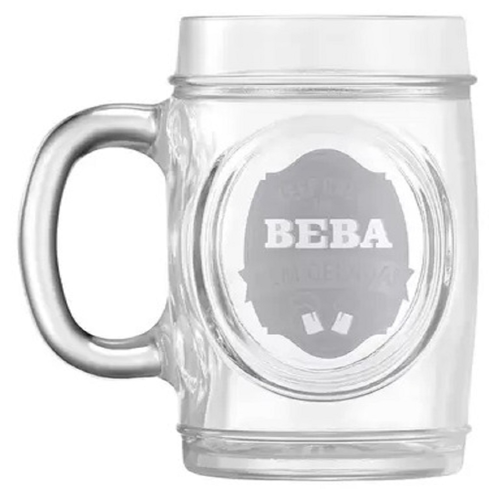 Caneca de chopp vidro 500 ml-CNC-CH2